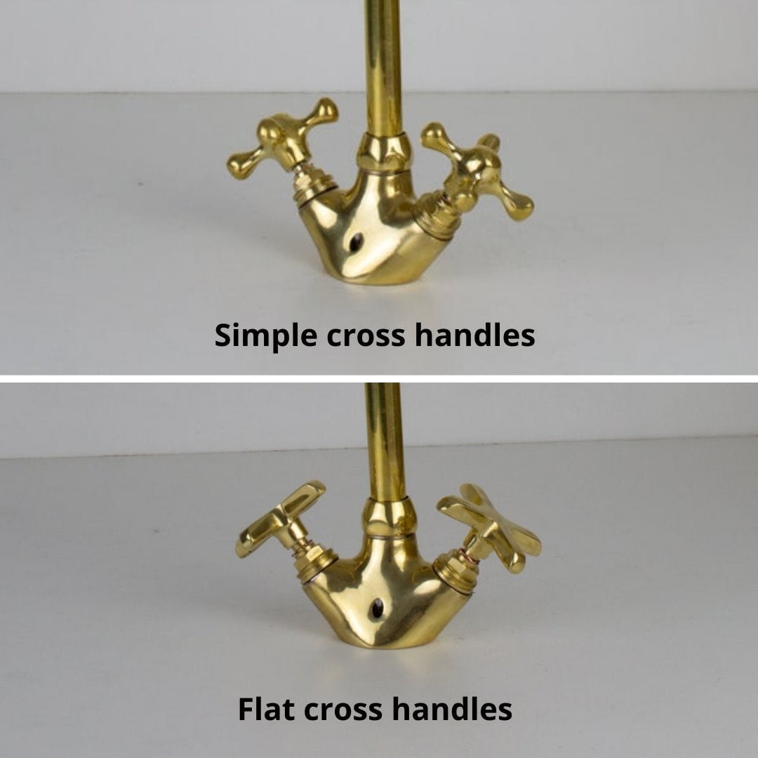 Antique Brass Bathroom Faucet - Unlacquered Brass Faucet IBF06