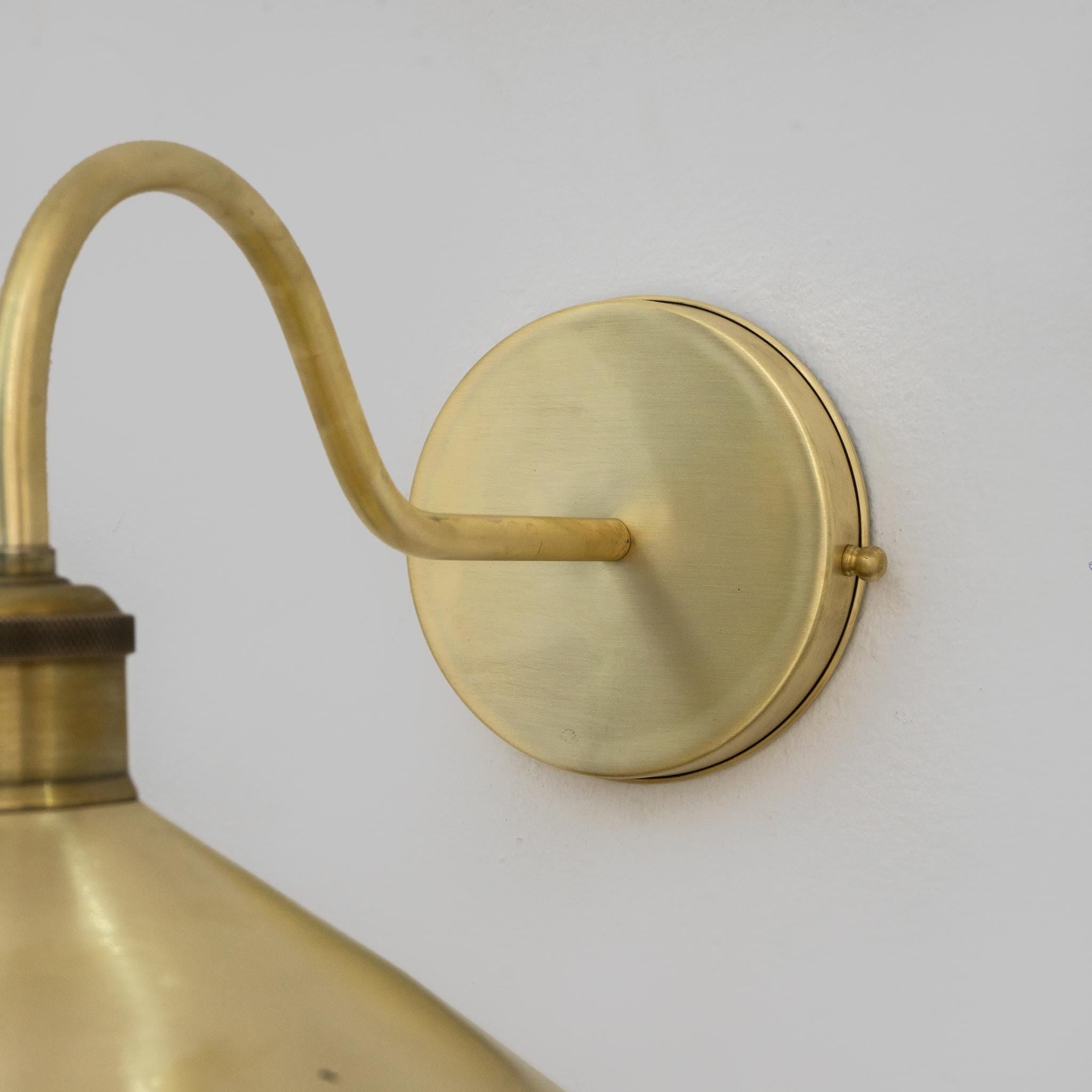 Brass Hallway Sconce, Wall Mount Lamp