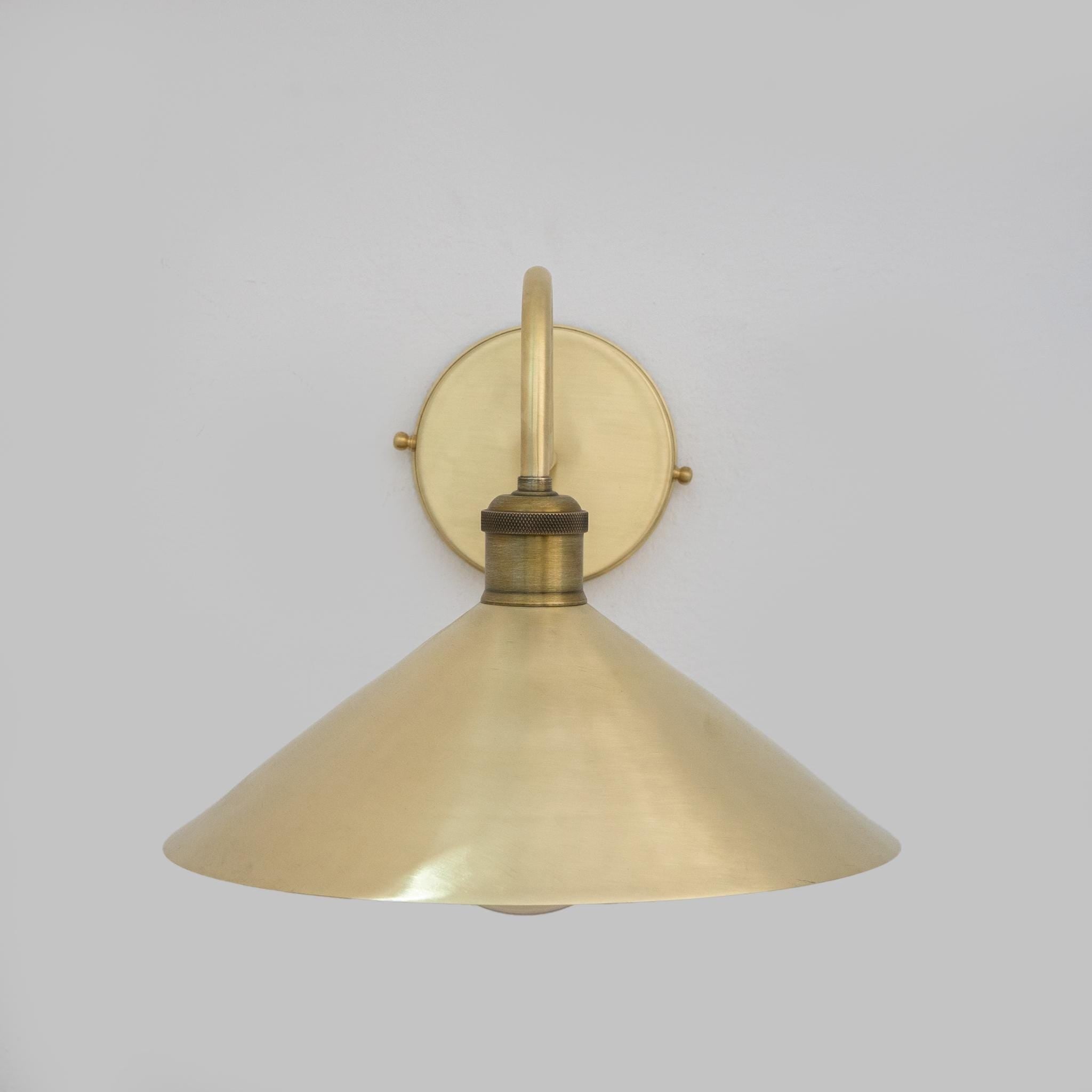 Brass Hallway Sconce, Wall Mount Lamp