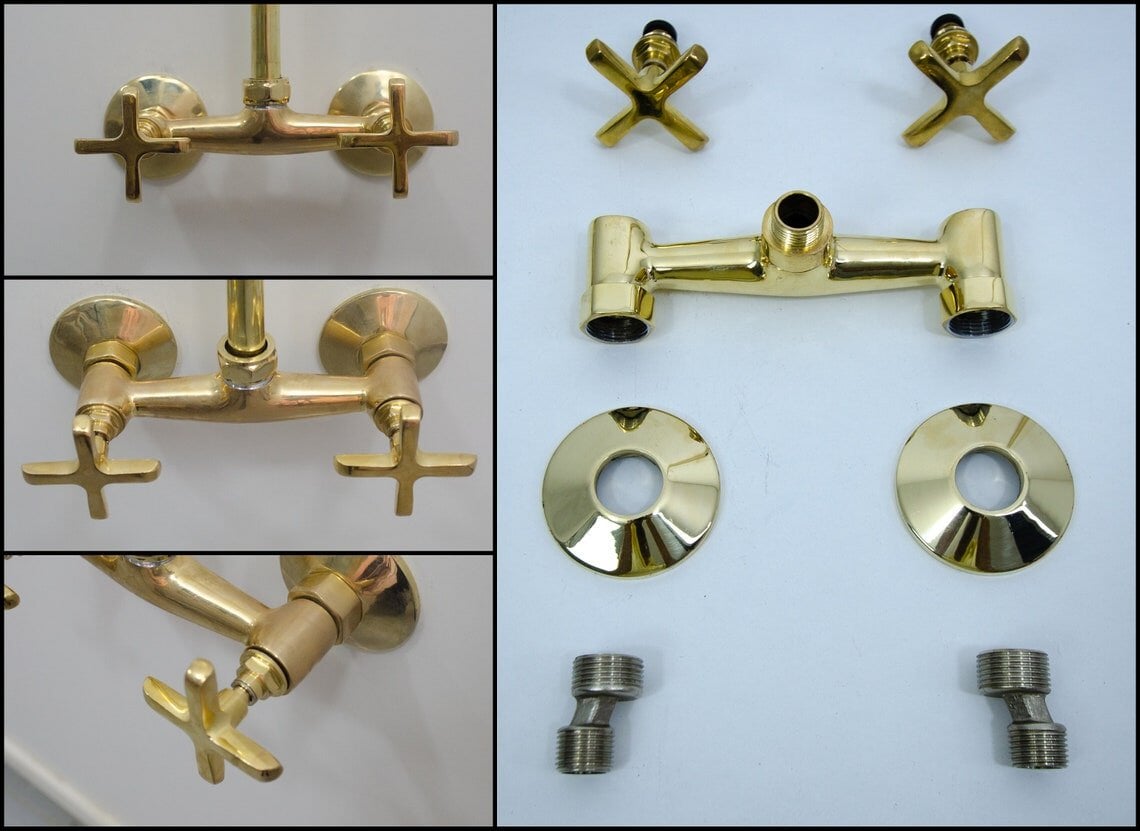 Brass Shower - Brass Shower Fixtures ISH21