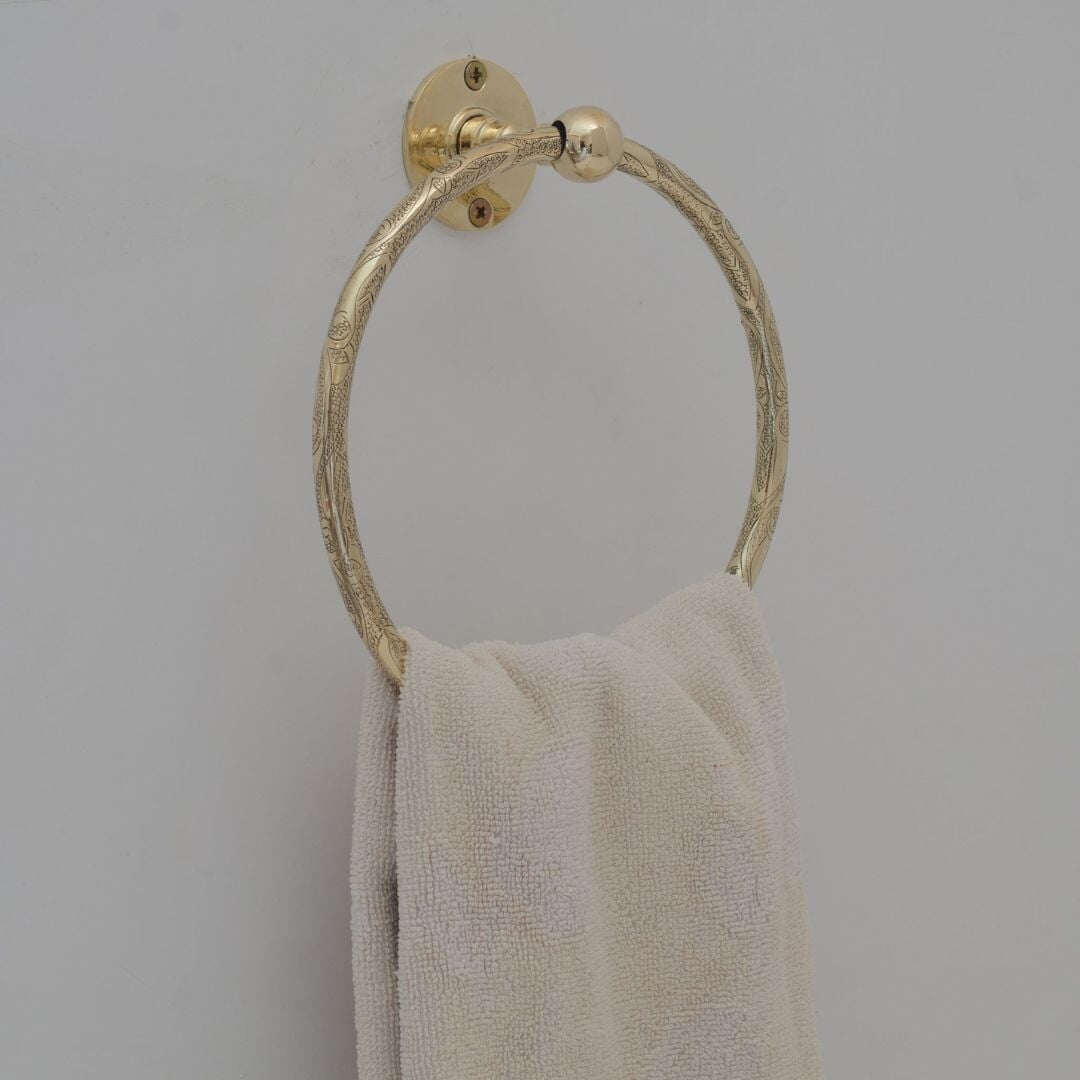 Brass Towel Holder - For Bathroom