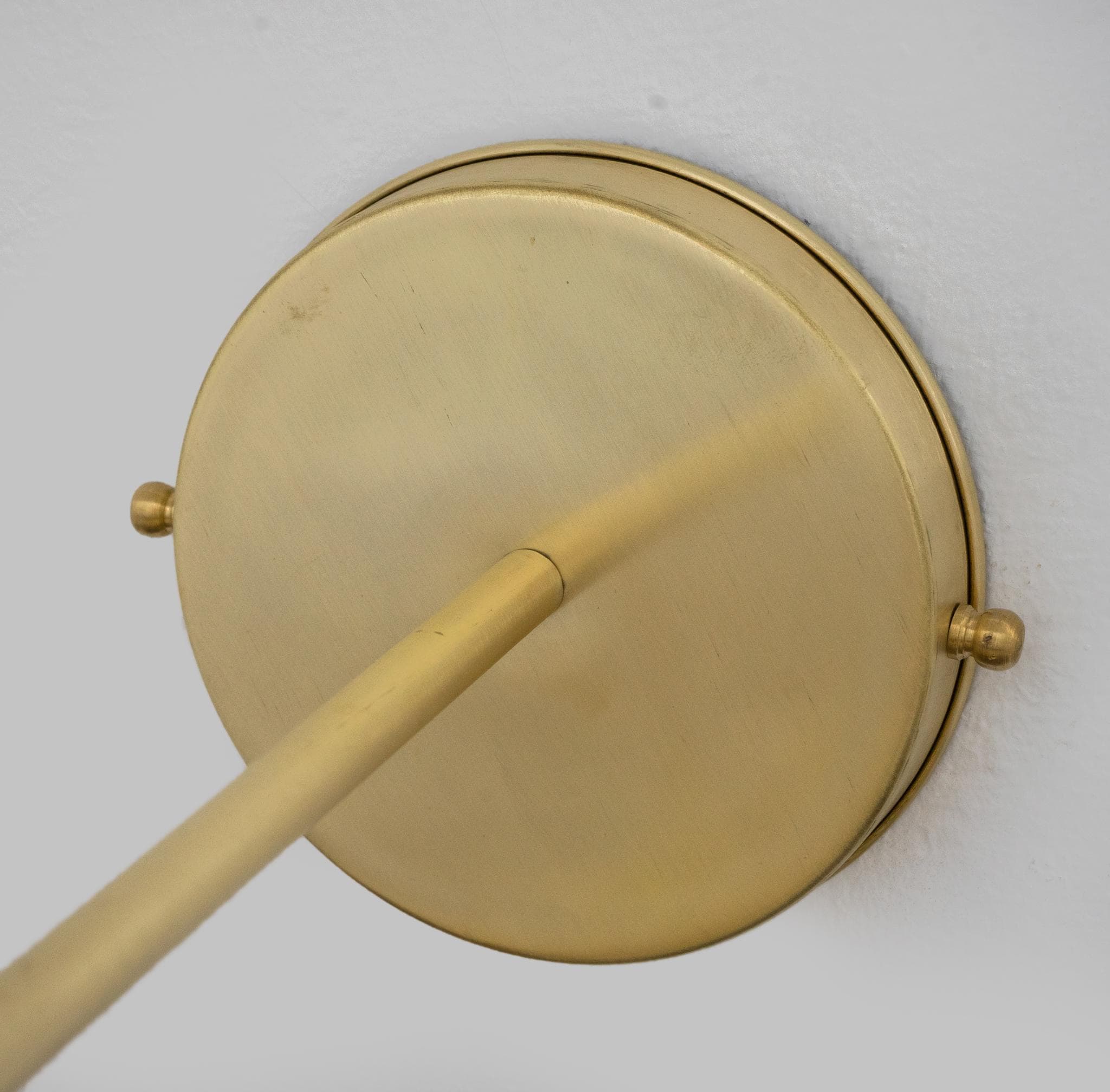 Brushed Brass Wall-Mounted Lamp, Entryway Wall Sconce Light