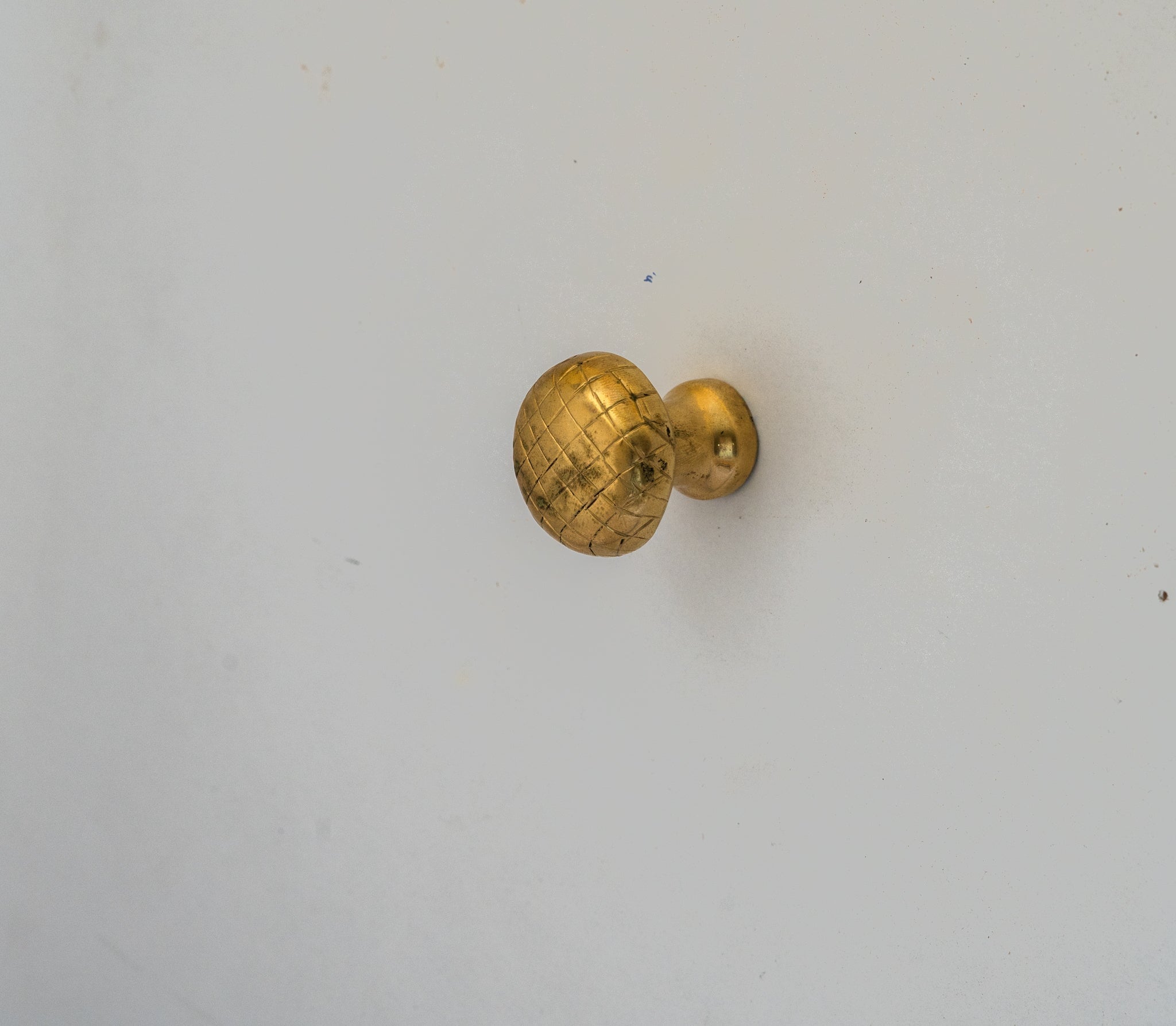 Solid Brass Round Knobs, Drawer Kitchen Knobs, Cabinet Knob (Pack of 3)