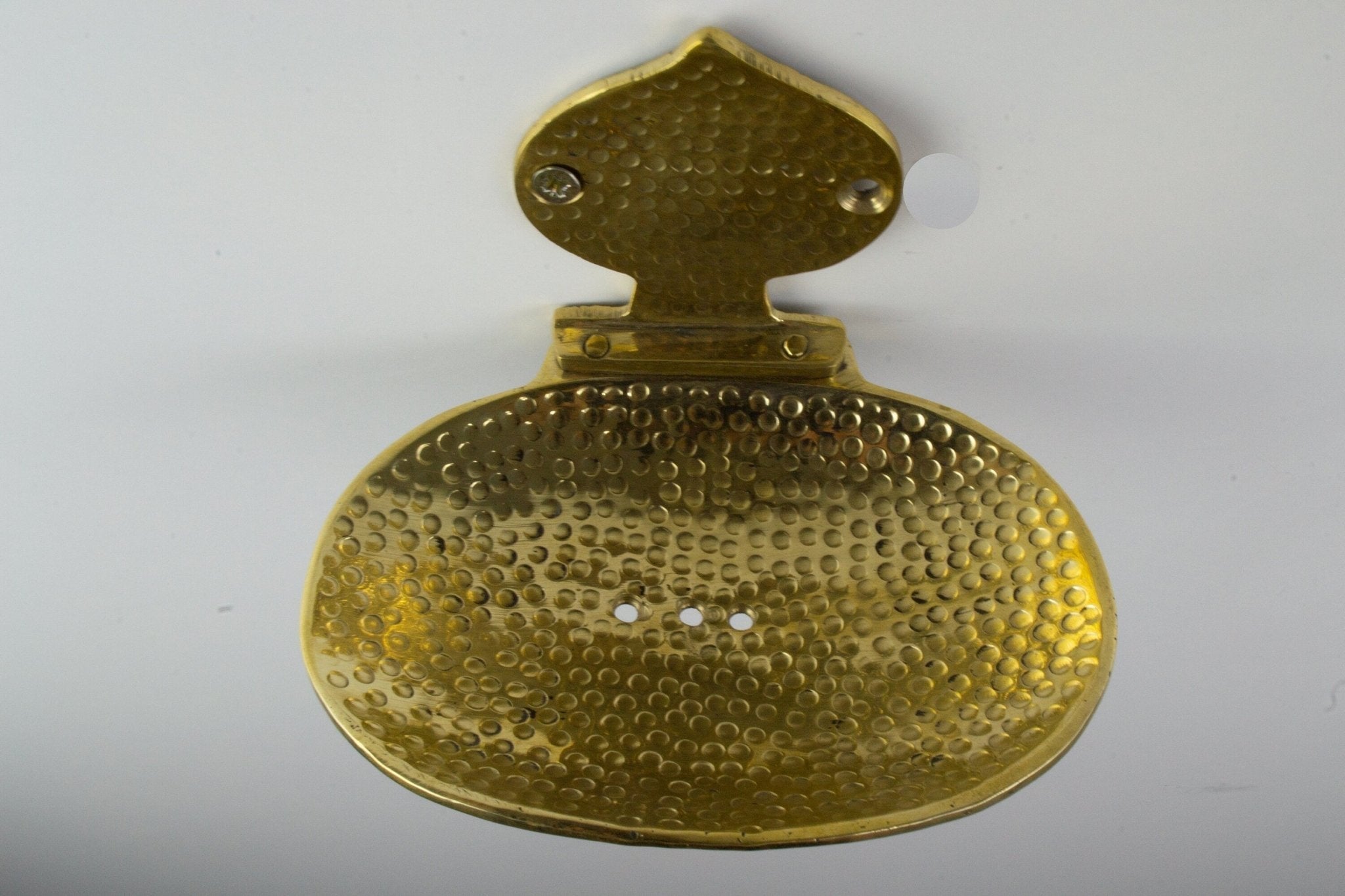 Solid Brass Soap Holder, Handcrafted Wall Soap Dish