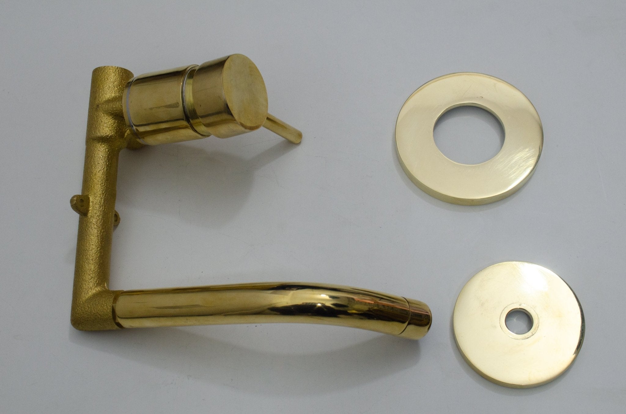 Unlacquered Brass Bathroom Faucet - Single Handle Bathroom Faucet IBF04