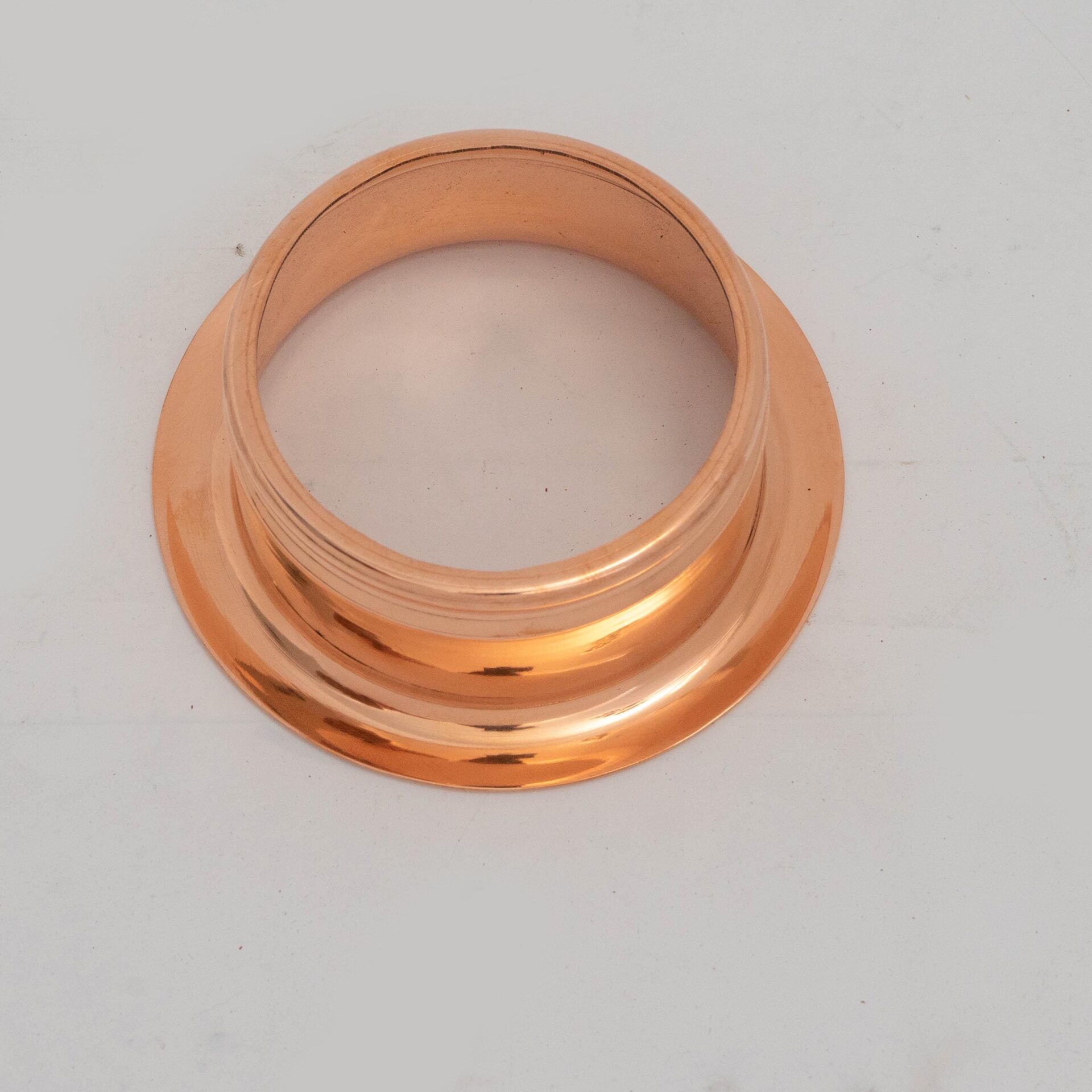 Unlacquered Solid Copper Garbage Disposal Flange