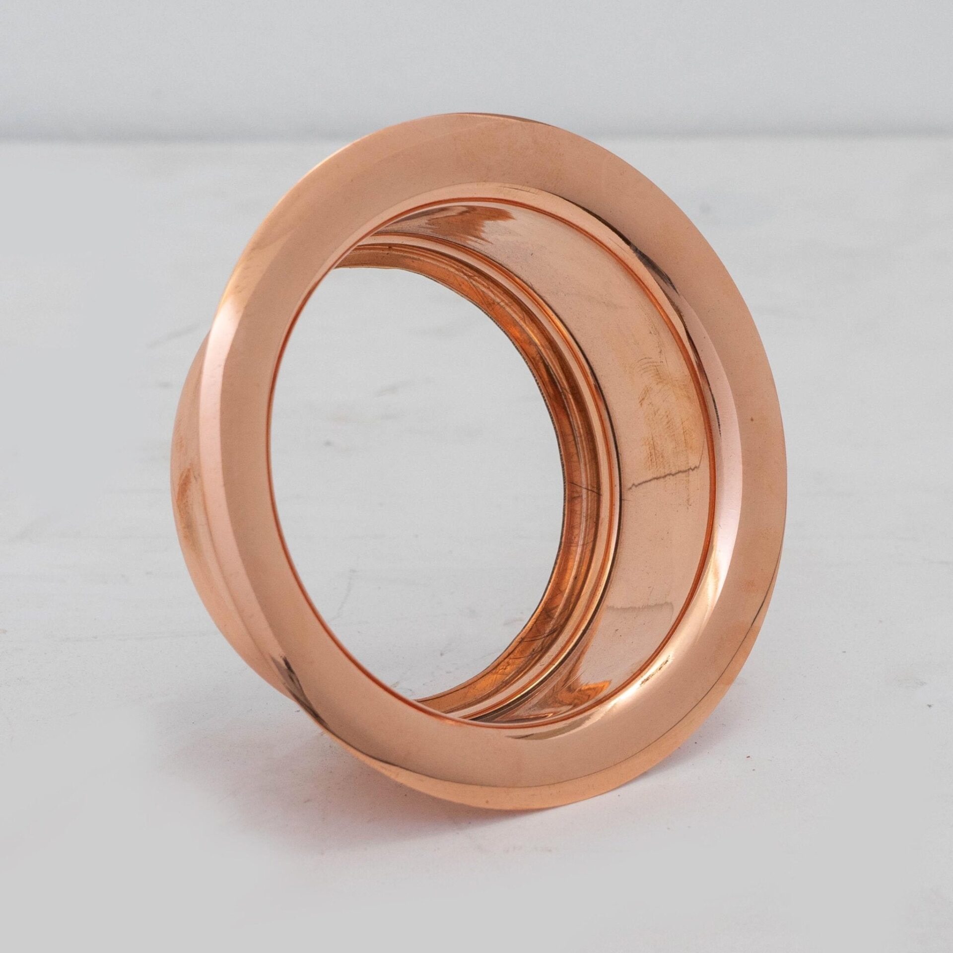 Unlacquered Solid Copper Garbage Disposal Flange