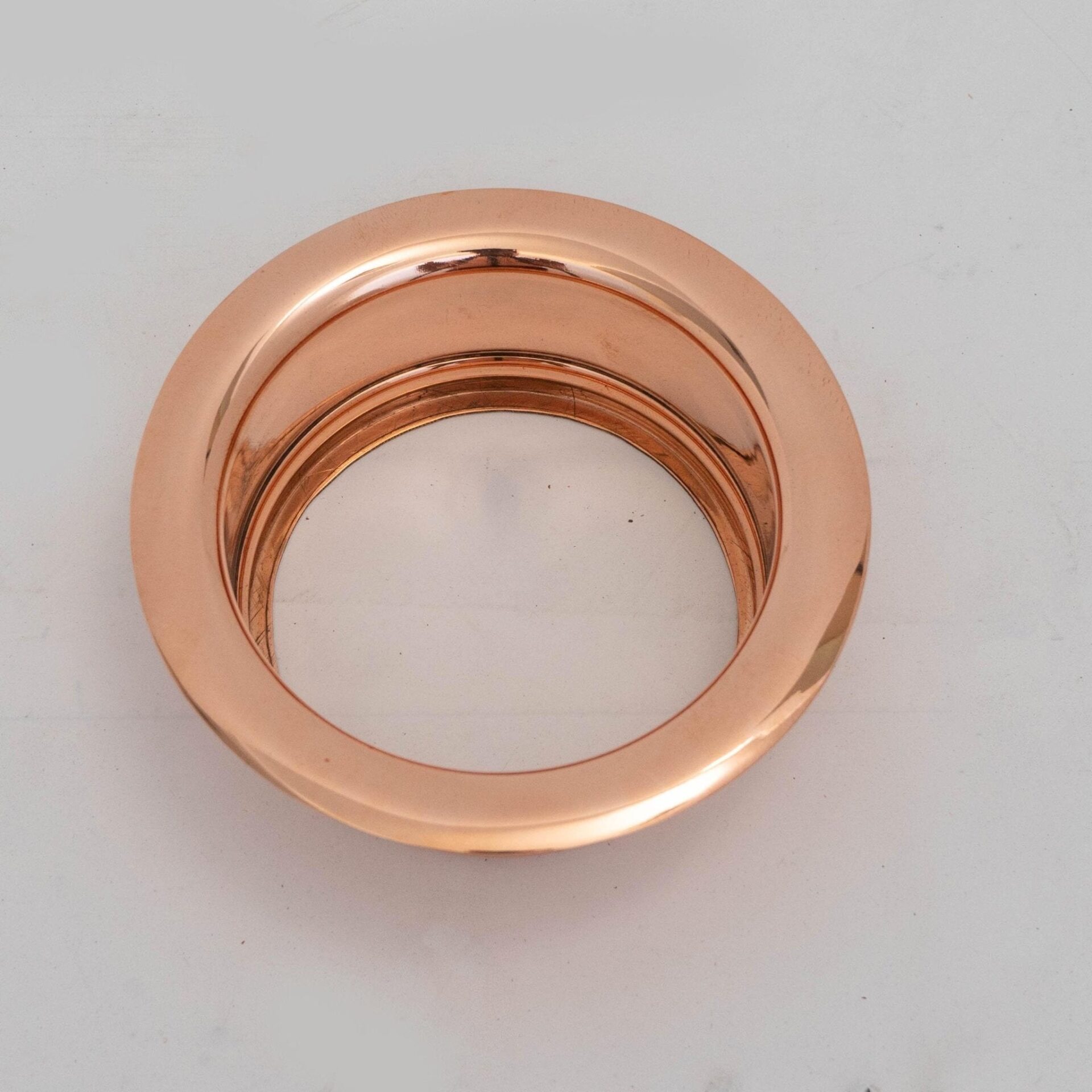 Unlacquered Solid Copper Garbage Disposal Flange